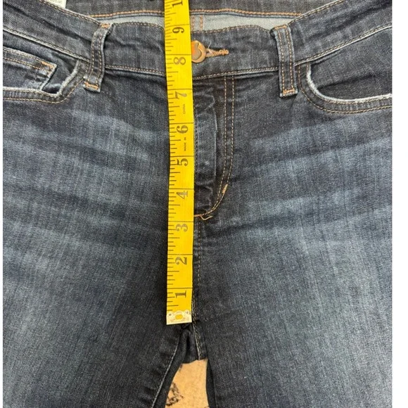 Joe's Jeans Jessica Flare Dark Wash Denim Women's Size 29 Western Boho Y2K - Picture 7 of 8